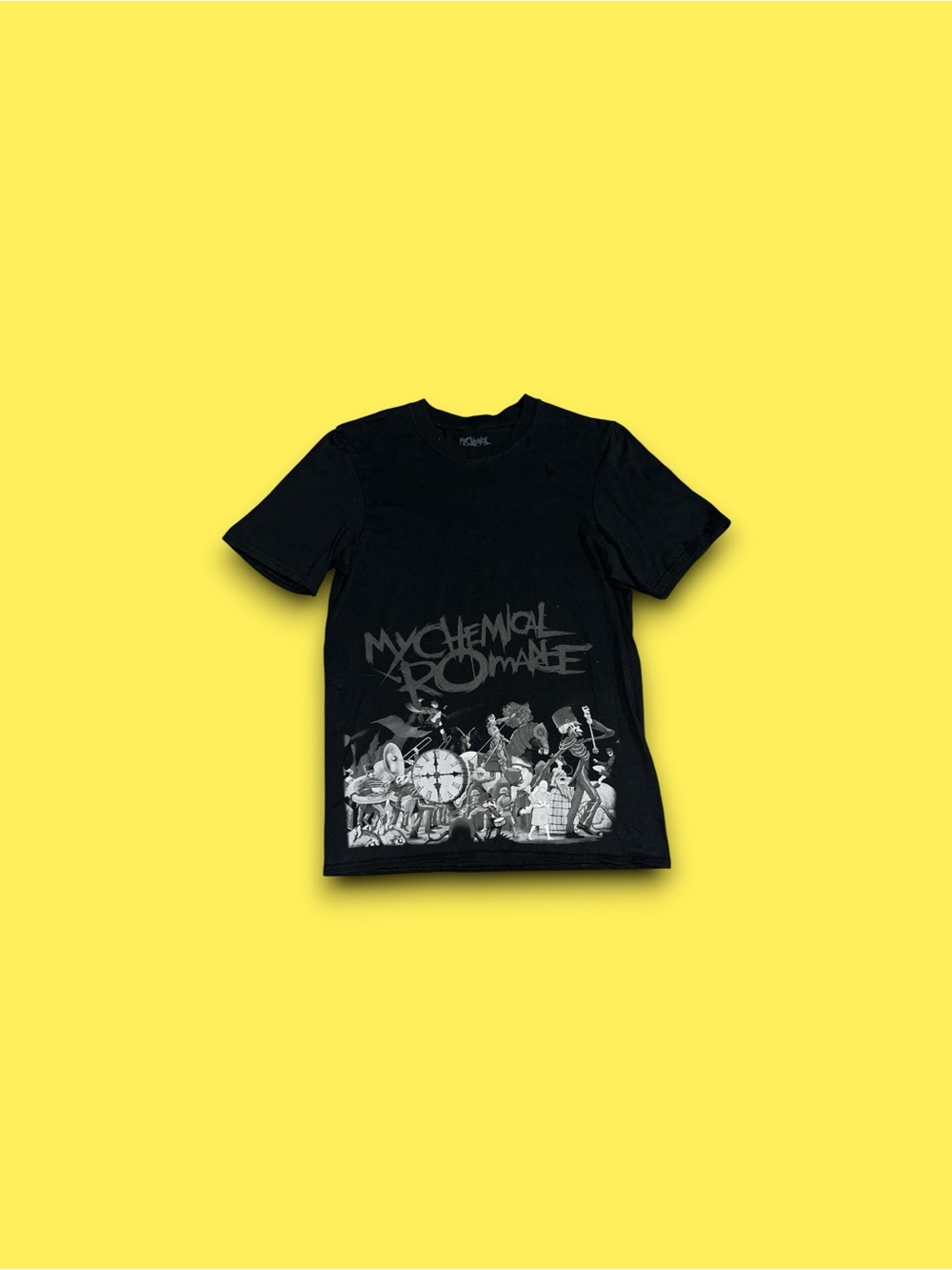 Vintage Y2K My Chemical Romance MCR Black Parade band Tee Shirt medium